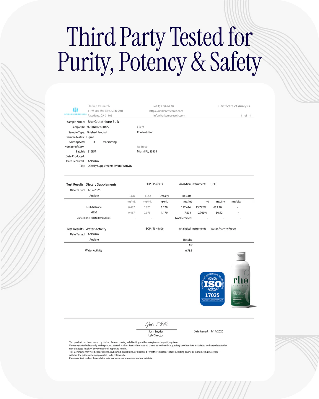 Liposomal Glutathione