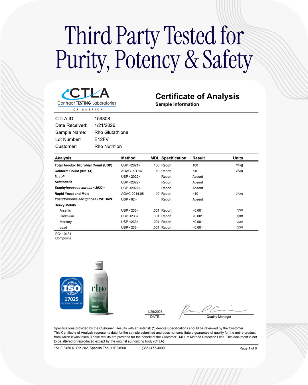 Liposomal Glutathione
