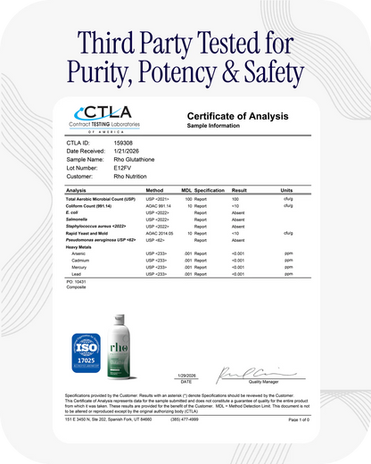 Liposomal Glutathione