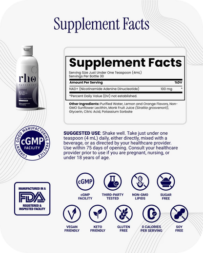Liposomal NAD+